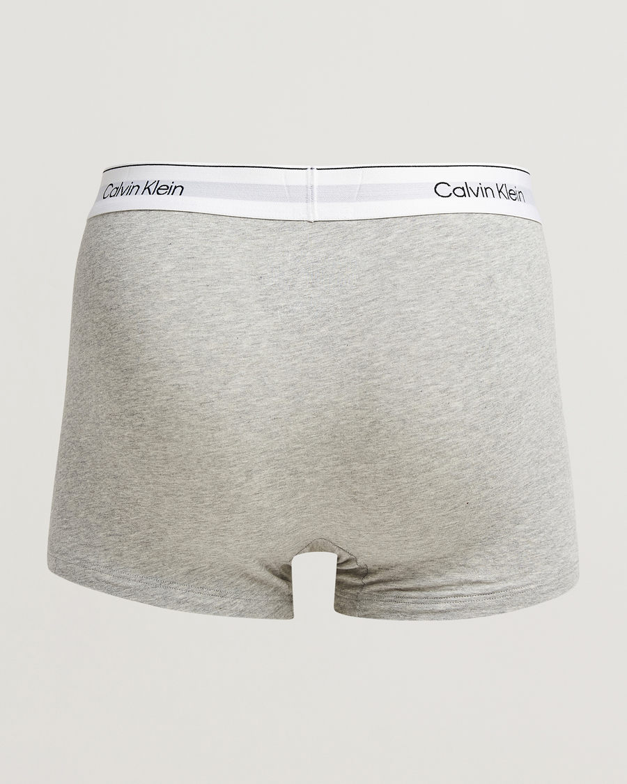 Calvin Klein 3-Pack Icon Cotton Stretch Trunk Grey/Black/White