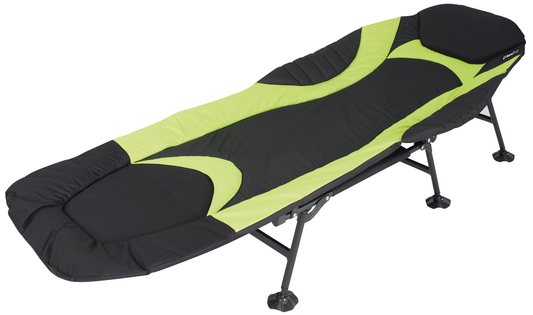 Eurotrail Queen kampeerbed - Black/Lime