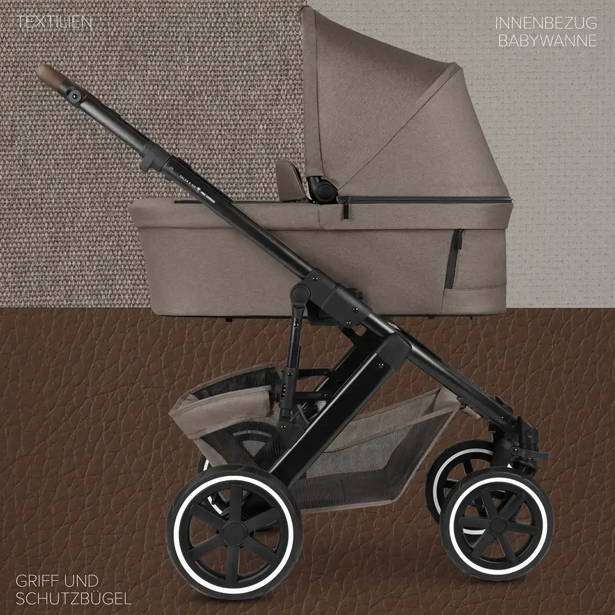 ABC Design GmbH ABC Design Salsa 5 Air All in One Set Nature