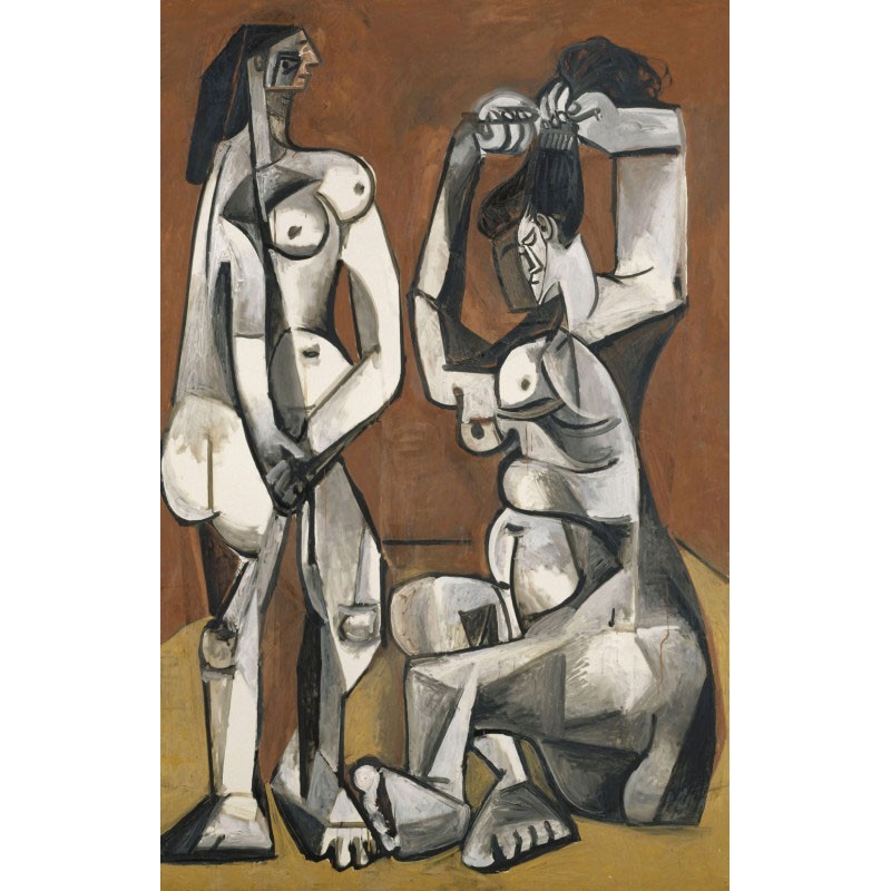 Puzzle 1000 pièces - Picasso - Femmes à la toilettes
