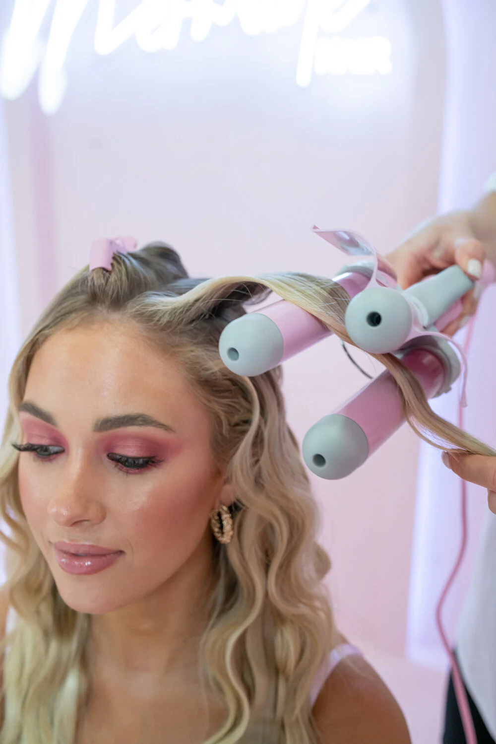 Mermade  Pro Waver bølgejern 32mm - Pink