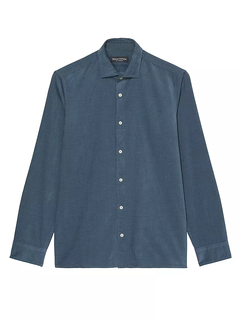 MARC O'POLO Hemd blau