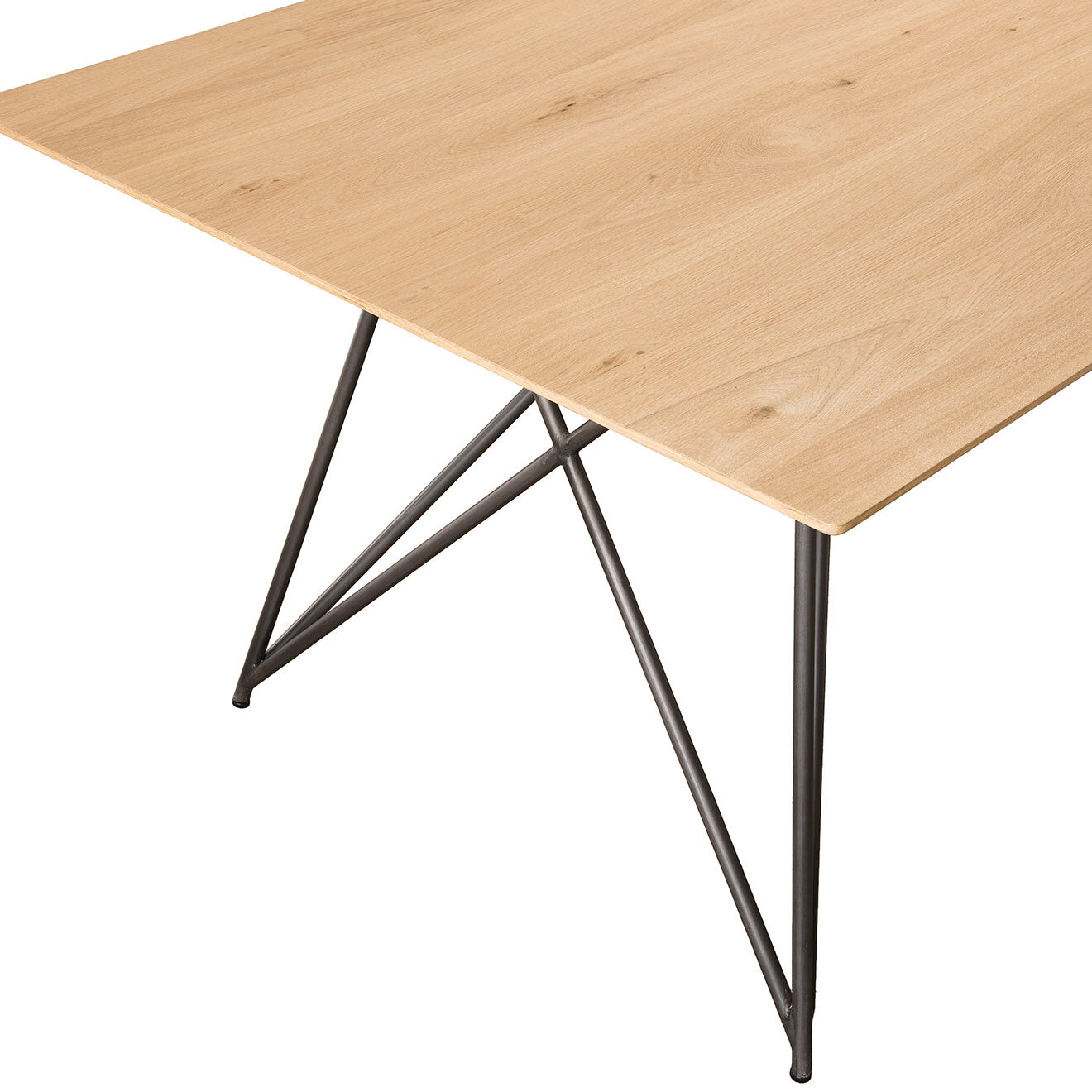 Macabane Table de séjour  Maxence chêne - 220x100x76 cm