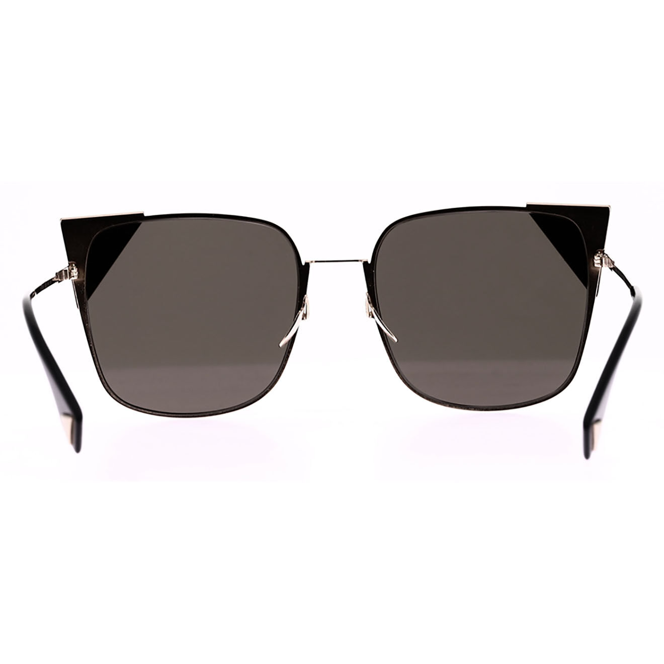 Fendi Lunettes de soleil en Métal doré/noir - Neuf avec étiquette