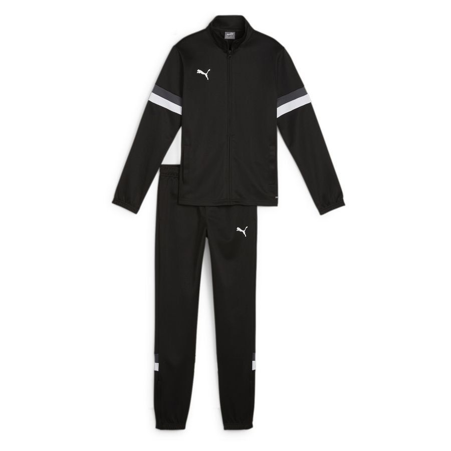 PUMA Survêtement teamRISE - Noir/Blanc Enfant