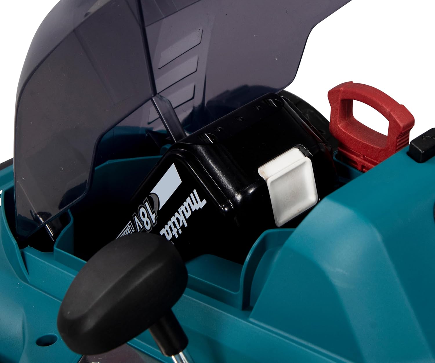 Makita DLM330RM Akku-Rasenmäher 18V / 4,0 Ah, 1 Akku + Ladegerät, Petrol