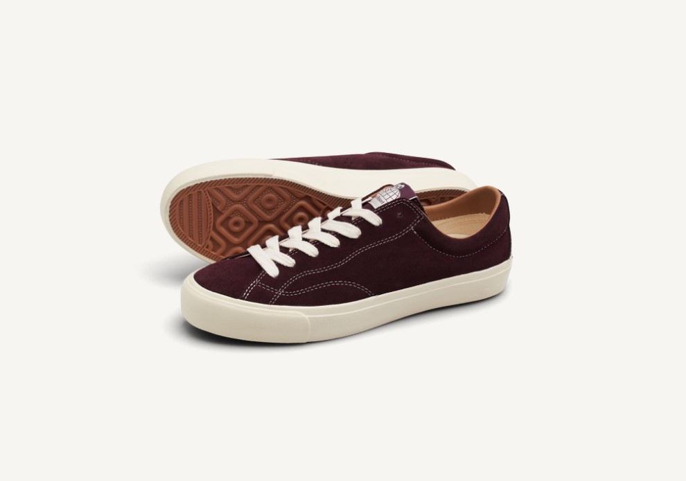Last Resort AB VM003 Lo Suede Fig Red White 6 US / 38 EU