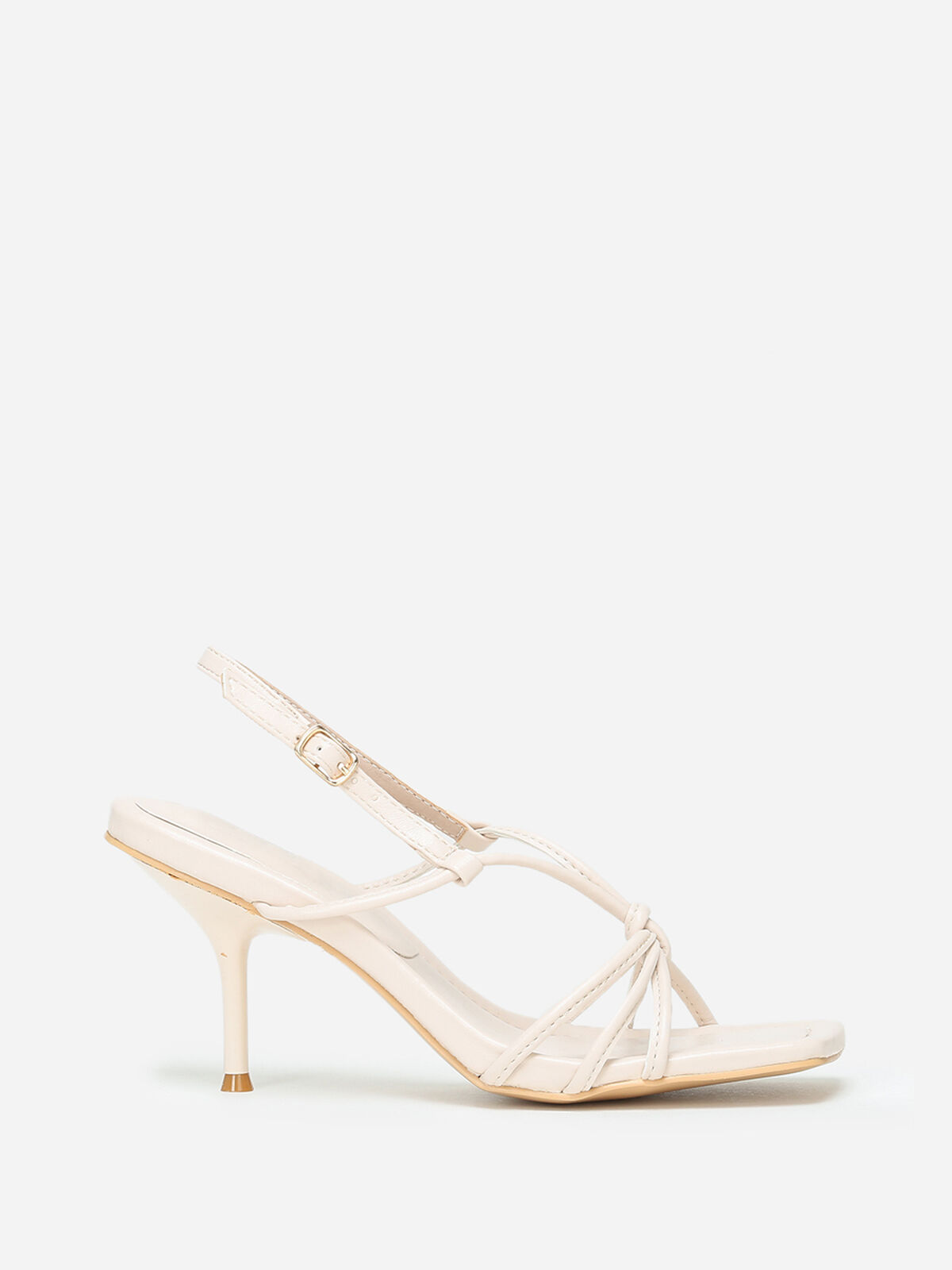 Sandales à fines brides- Beige