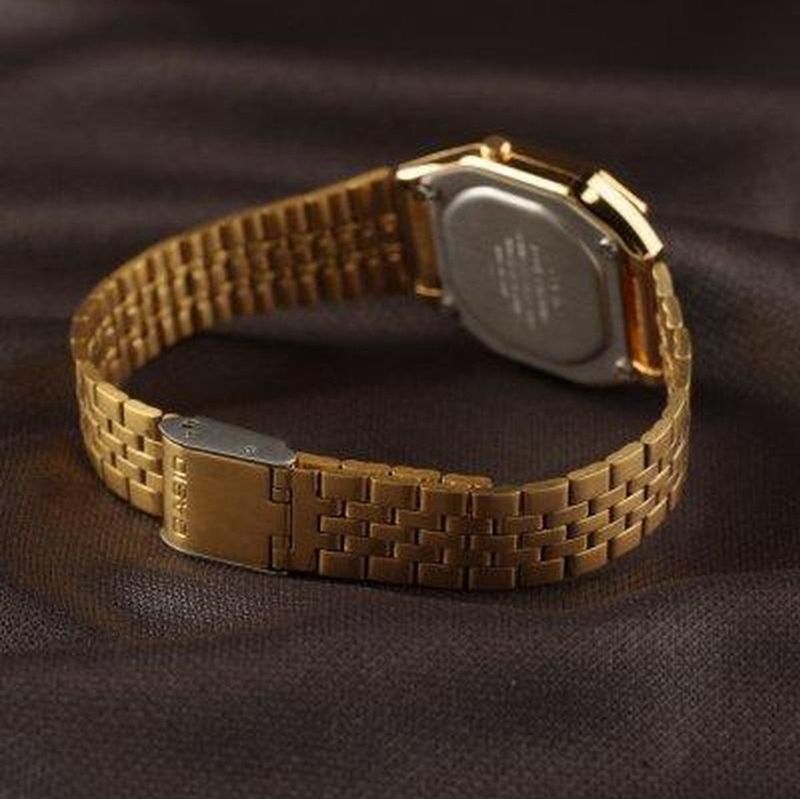 Casio - LA680WEGA-1ER - Digitaal Horloge - Zilver - RVS