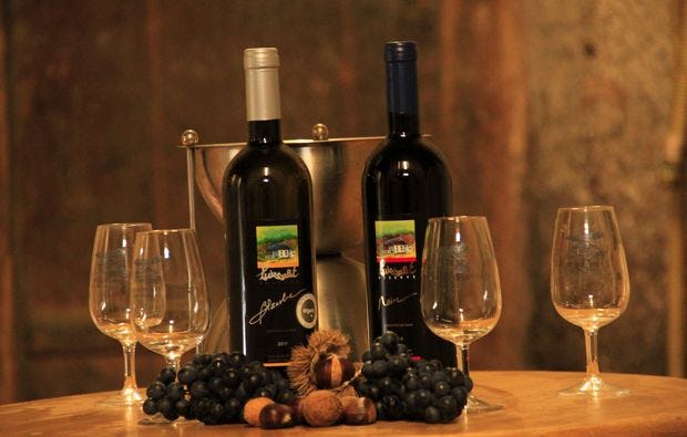 Weindegustation in Aigle als Geschenkidee