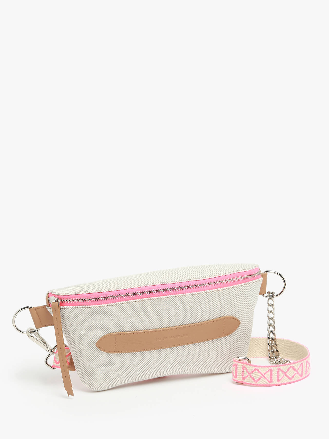 Sac ceinture Neufmille textile et cuir MARIE MARTENS