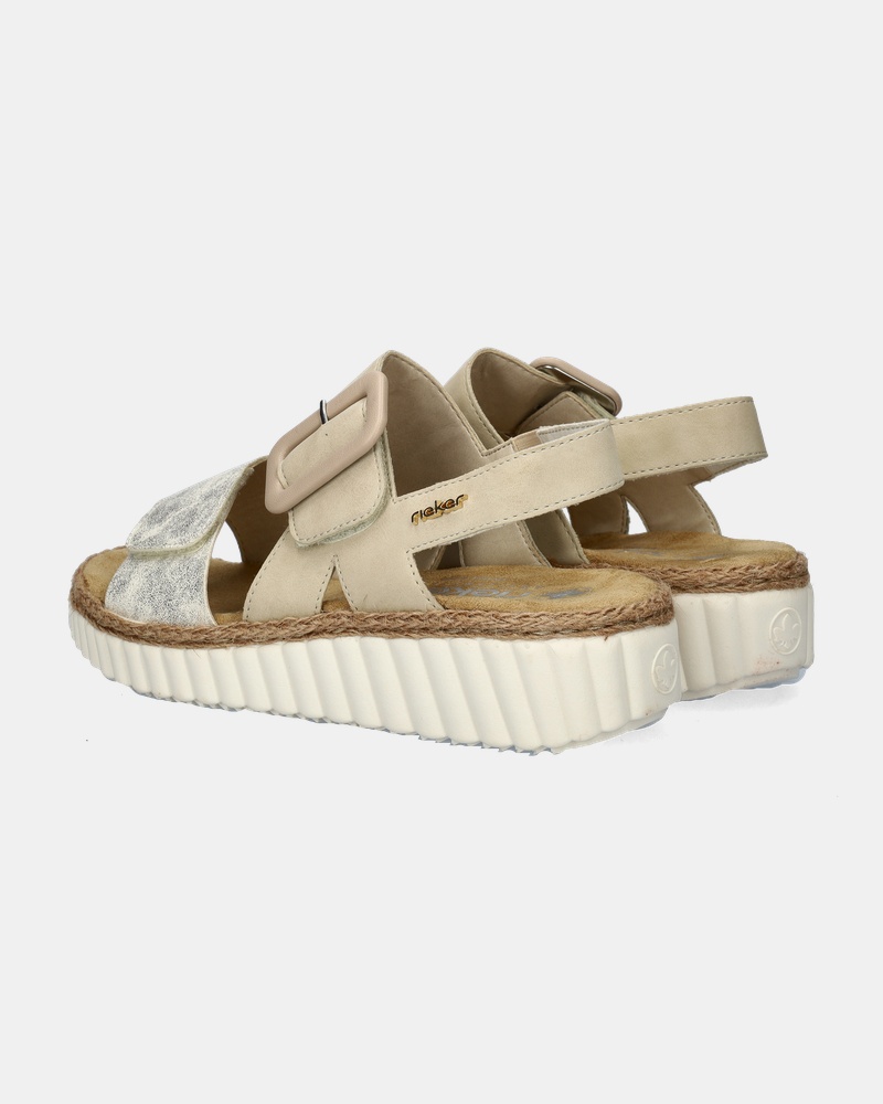 Rieker Sandalen  - beige