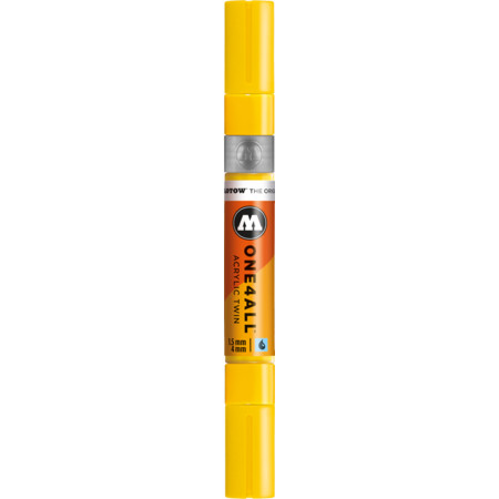 Molotow One4All Acrylic Twin 1.5 mm/4 mm by MolotowAcrylmarker - zinkgelb - 1.5 mm/4 mm