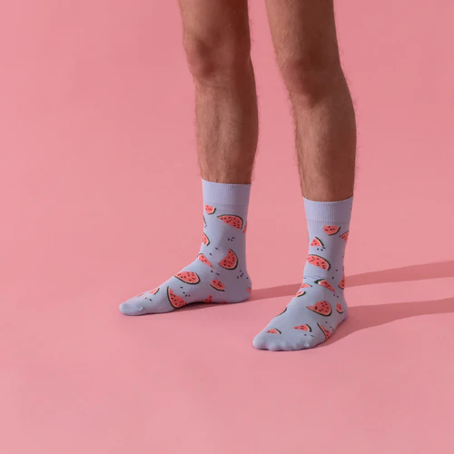 Chaussettes Harry & Aline light blue