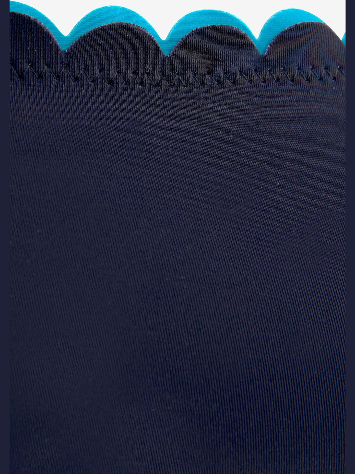 Maillot de bain double bordure cocotte, couleurs contrastées