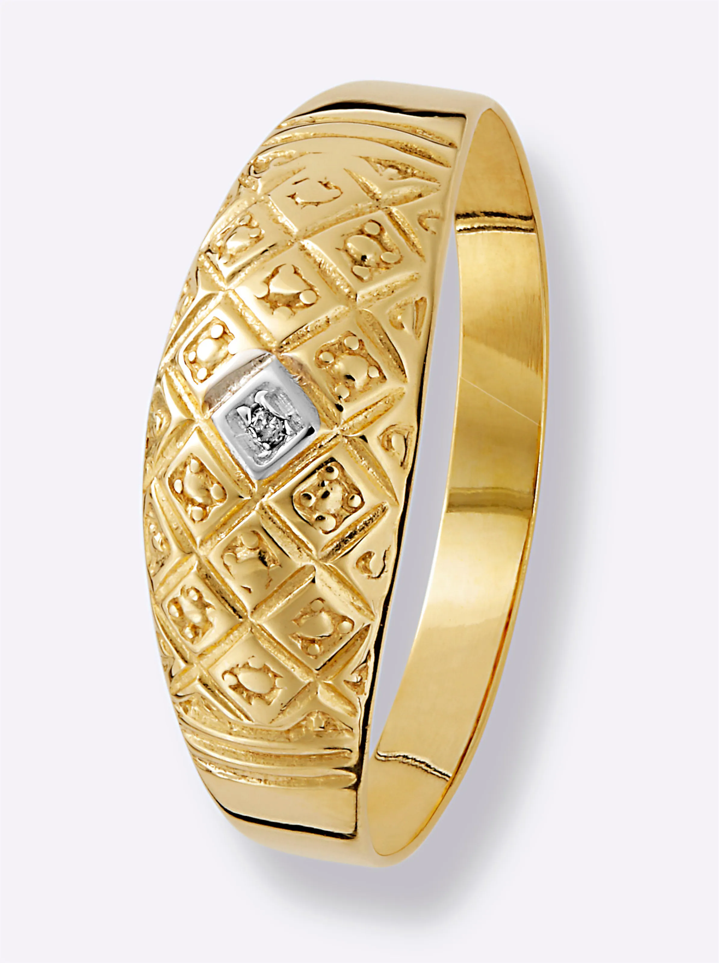 Ring in Gelbgold 375