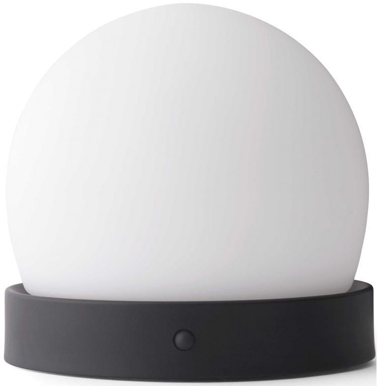 Audo Copenhagen Carrie tafellamp LED oplaadbaar Burned Red