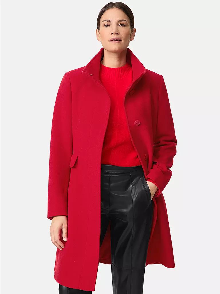 GERRY WEBER Wollmantel rot