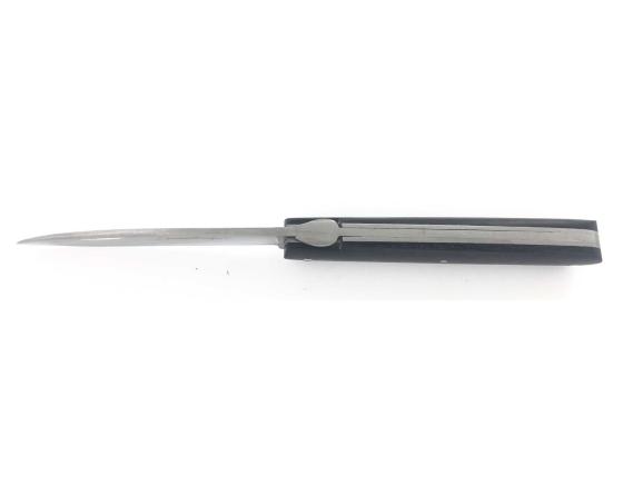 Sauveterre 9 cm Plein Manche Ebène Couteau de poche par Laguiole en Aubrac
