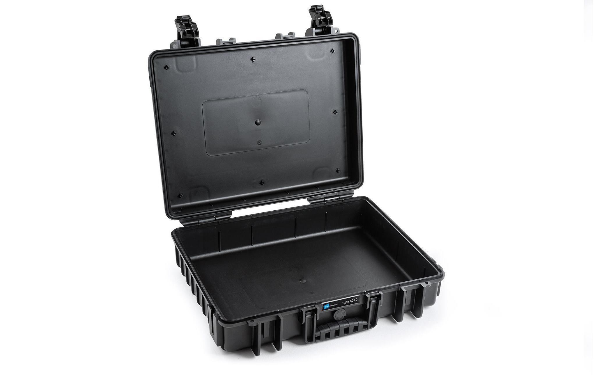 Outdoor-Koffer Typ 6040 SI Schwarz<br>Ausreichend Platz für allerlei Equipment und kostspielige Technik