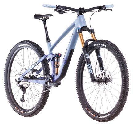 VTT Tout-Suspendu Cube Stereo One44 C:62 Race Shimano Deore XT 12V 29'' Bleu Pigeon Art 2025