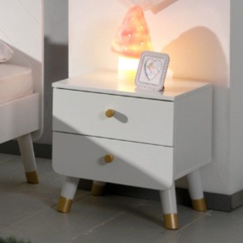 BILLY - Nachtkastje - Wit - Combinatie met Bed en Bureau