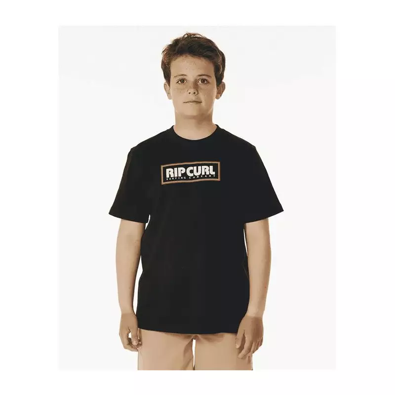 Teeshirt junior RIPCURL Big Mumma Icon Tee-Boy Black