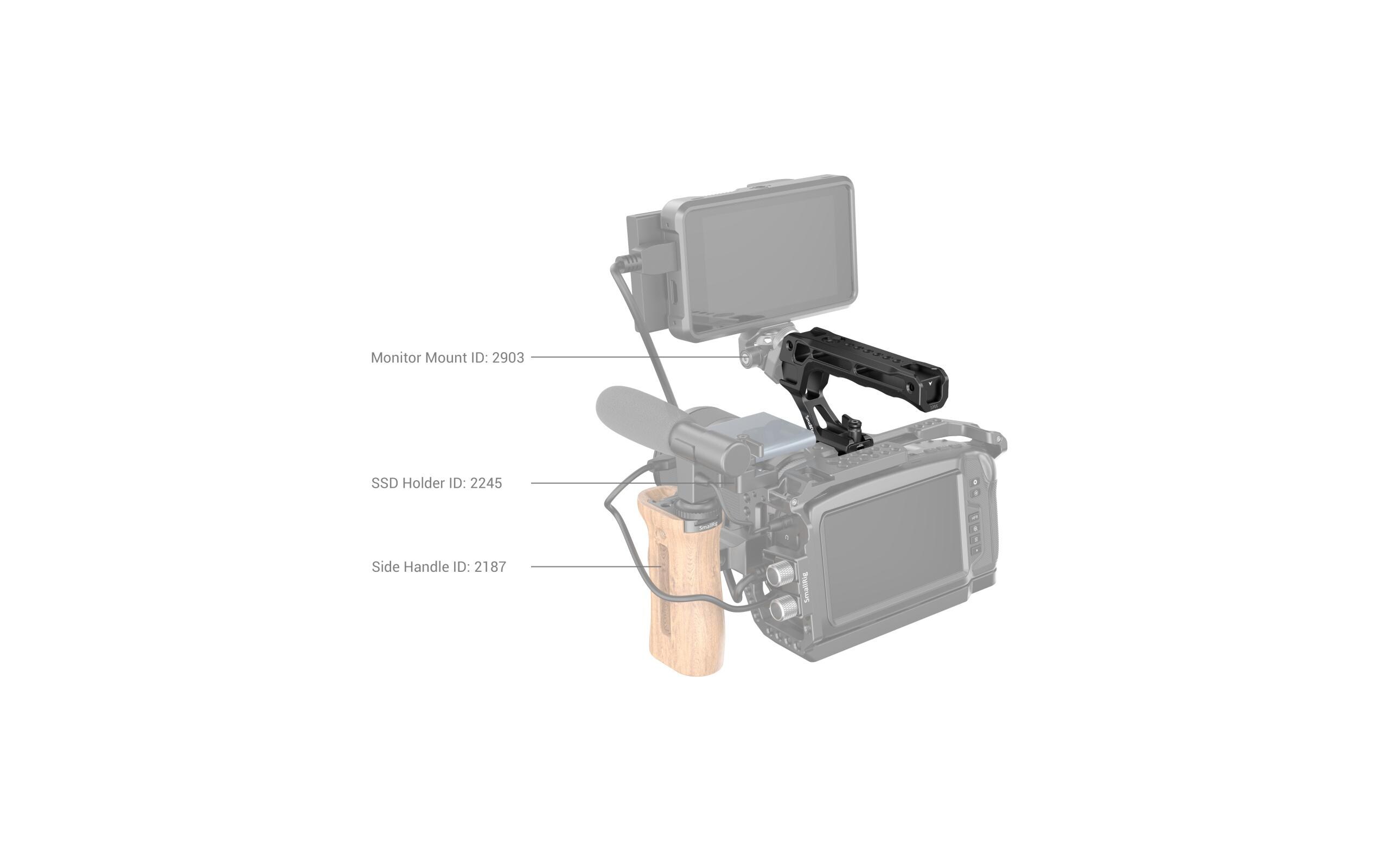 Haltegriff NATO Top HandleLite)NATO-Obergriff für Kamera