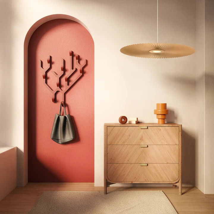 Hartô - Carmen LED-Pendelleuchte light S, Ø 50 cm, weiss (RAL 9016)