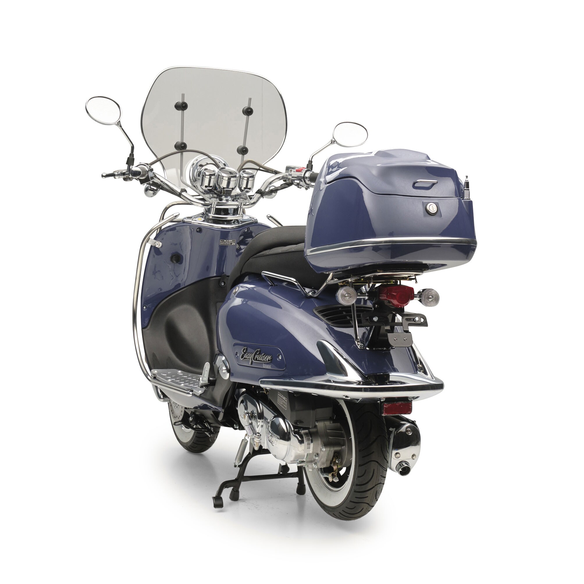 Retroroller EasyCruiser Dunkelblau 125ccm E5 Motorroller