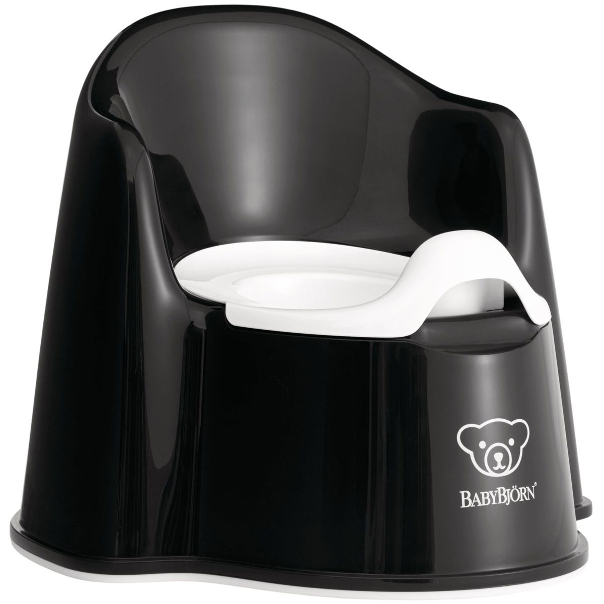 BabyBjörnBabyBjörn   Topfstuhl schwarz weiss