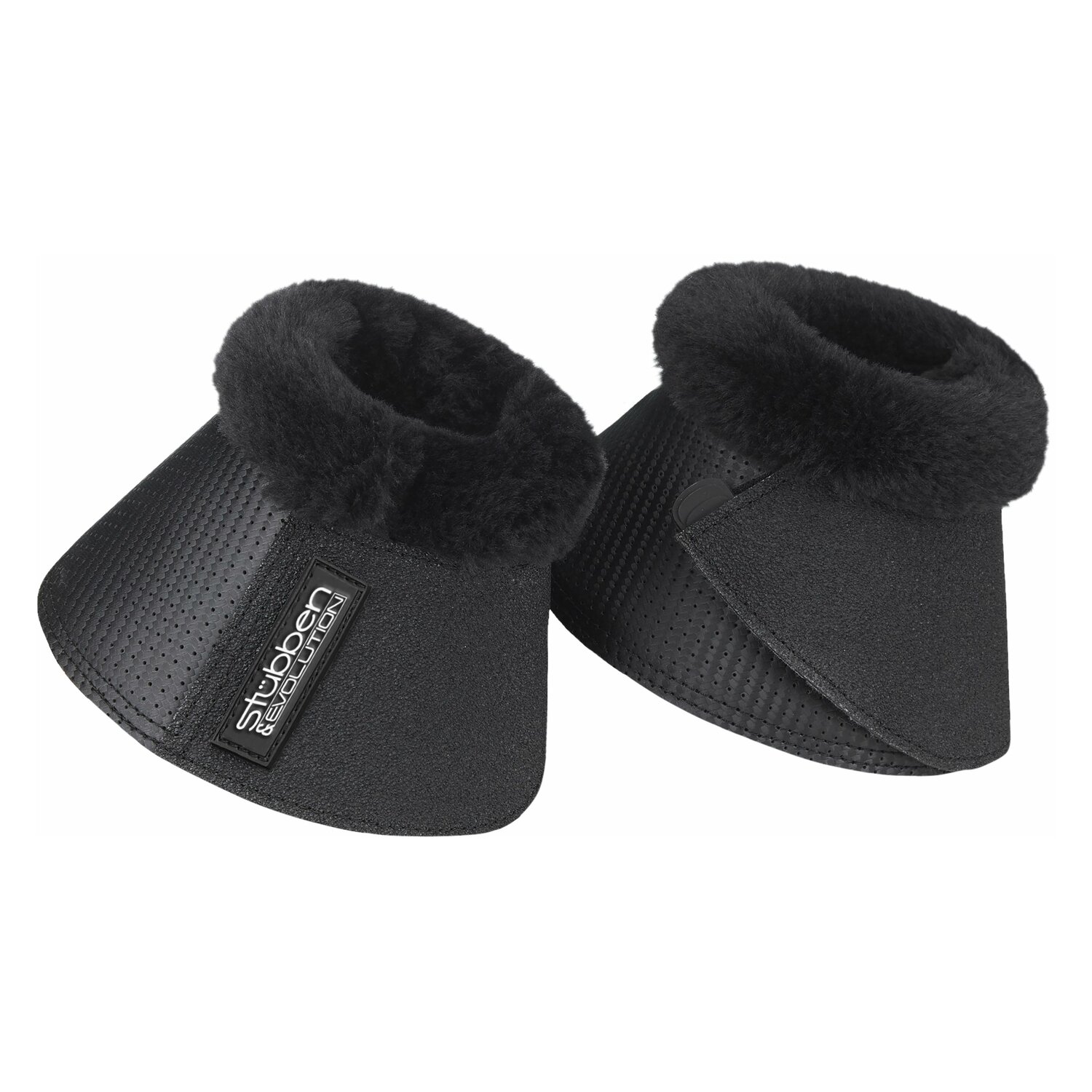 stübben Hufglocken Gravity FauxFur - schwarz