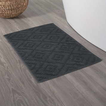 Sealskin badmat aztec 60x90cm donkergrijs