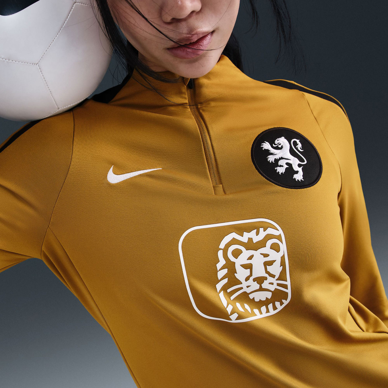 Nike Nederland Strike Drill Top Leeuwinnen Dames