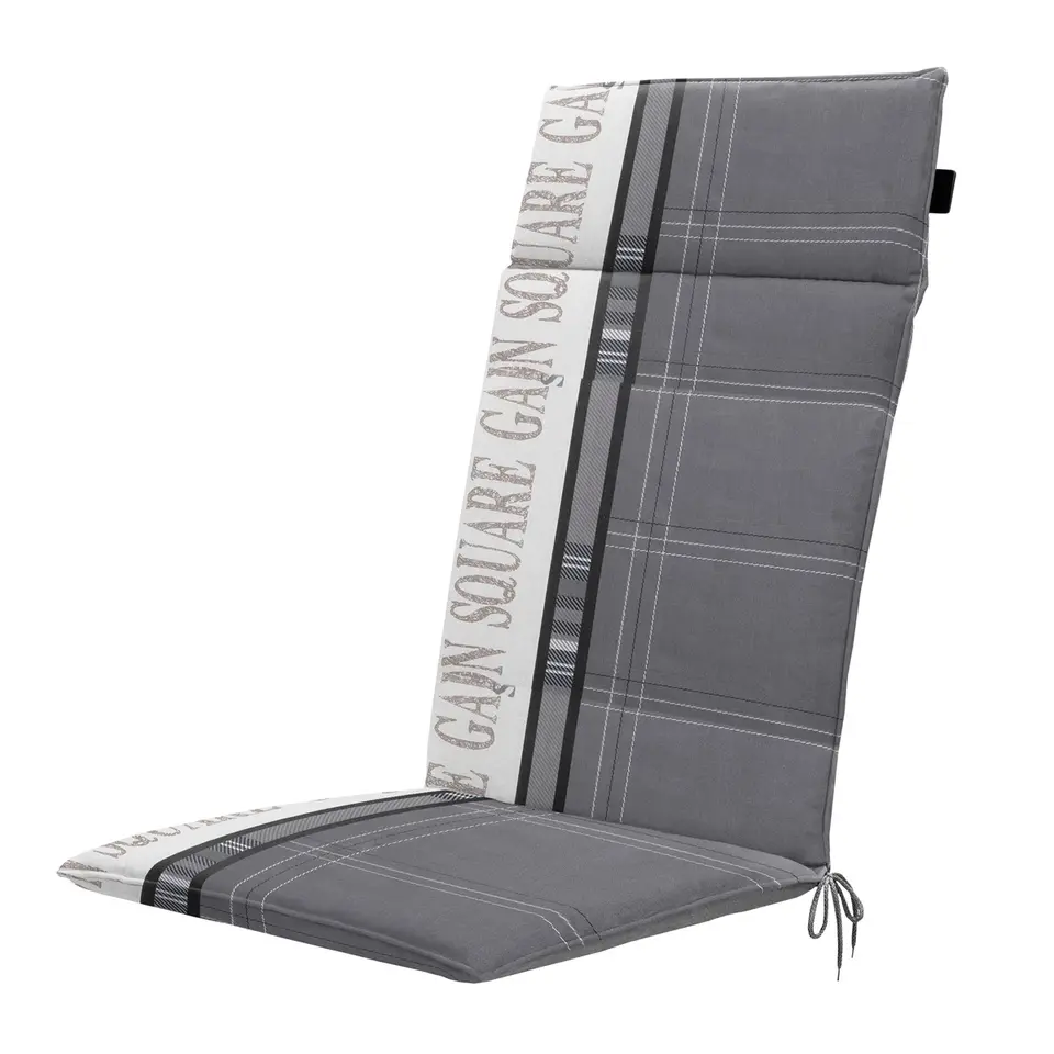 Madison - Tuinkussen Madison garden grey - Ca. 120x50 cm - Set van 4