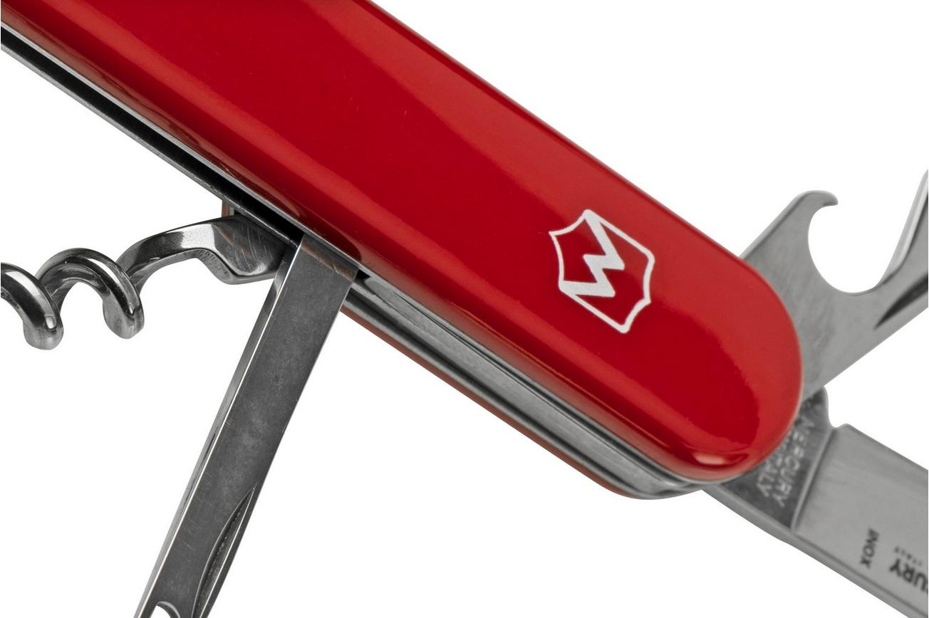 Mercury Multi-Tool Knife 913-6MC Red, 6 functies, zakmes