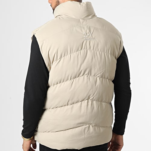 Doudoune Sans Manches MNT-10026 Beige