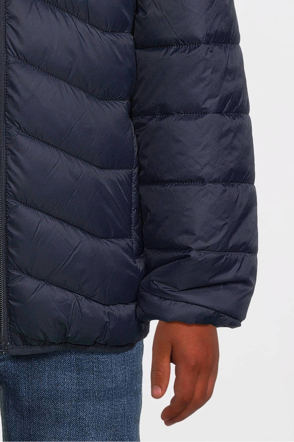 NAME IT gewatteerde winterjas NKMMONAY donkerblauw