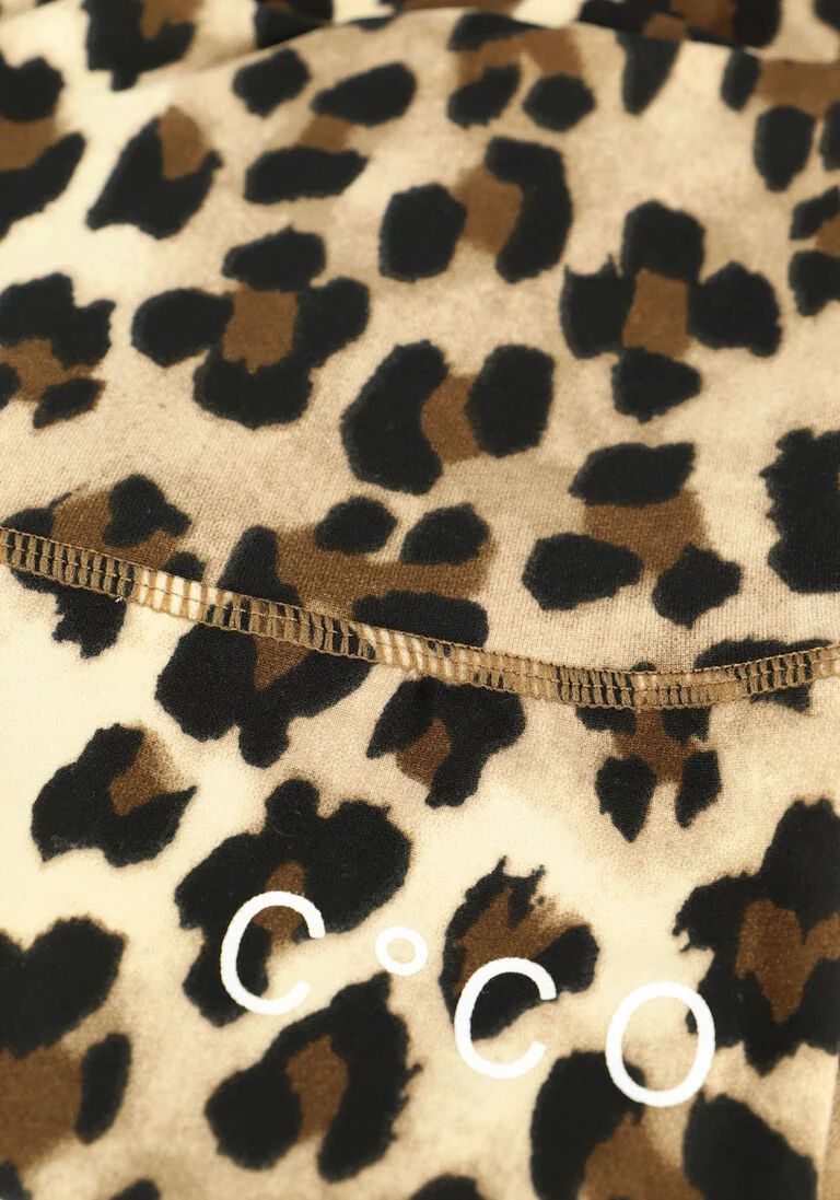 CO\\'COUTURE bruine co'couture legging cavan animal tieds