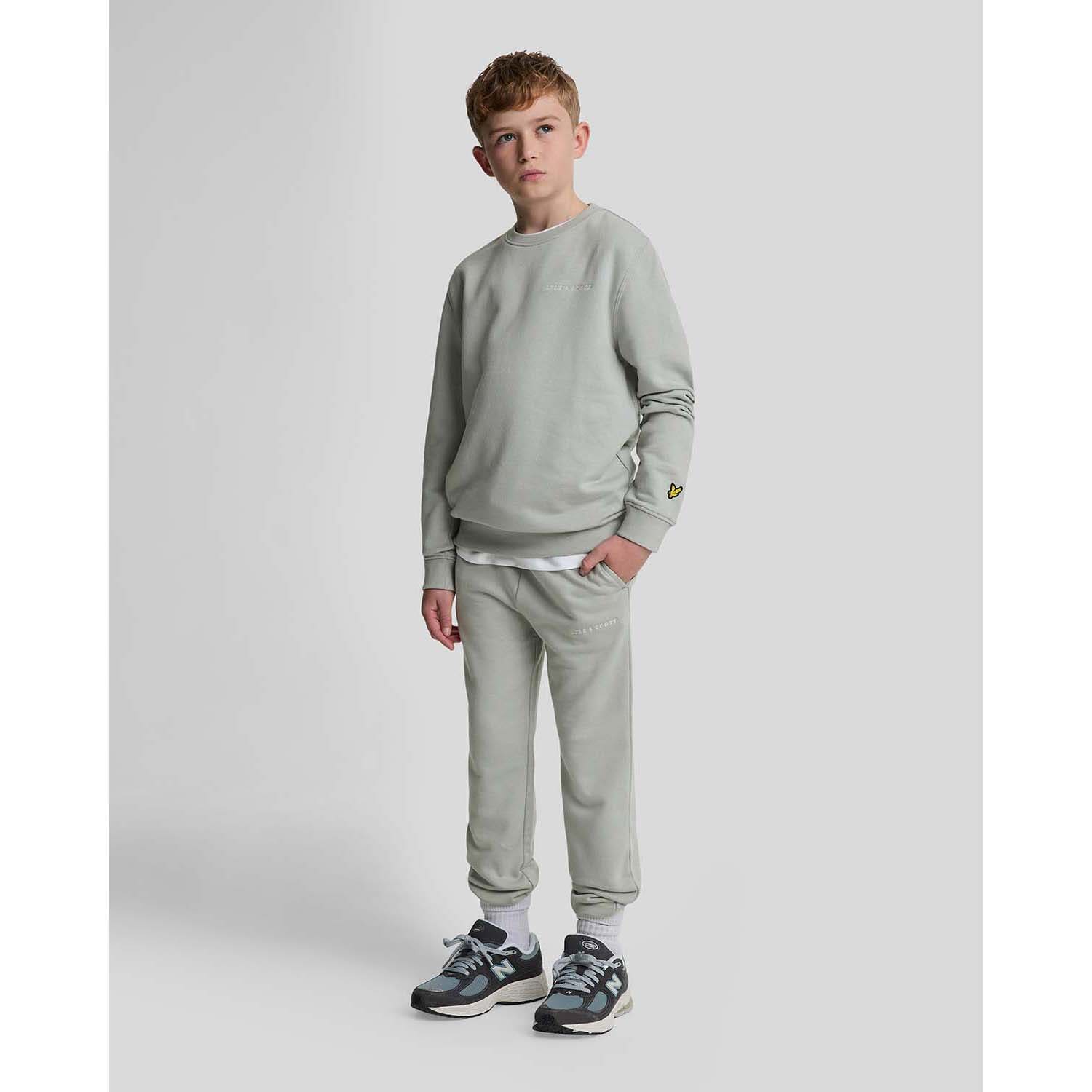 Lyle & Scott  Script Crew Neck Sweatshirt Kids