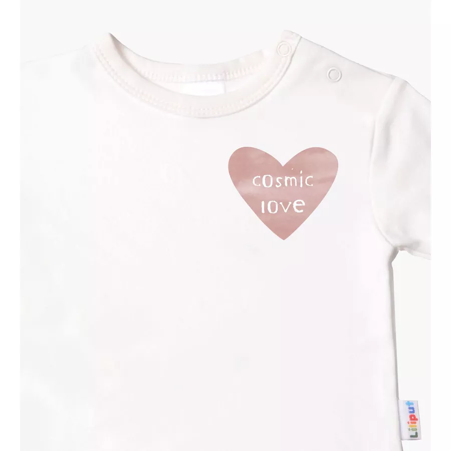Liliput Langarmshirt Cosmic Love ecru