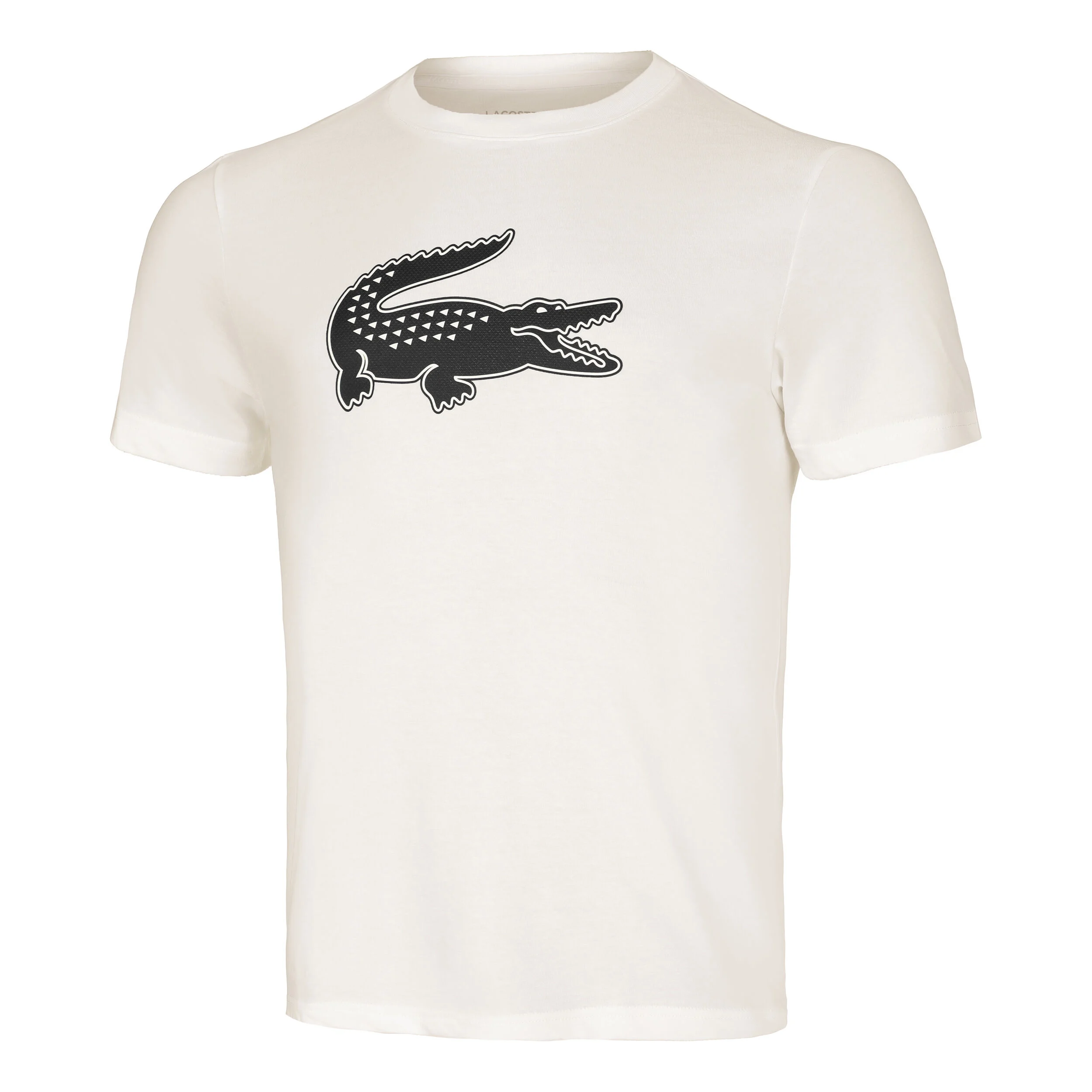 Lacoste T-shirt Hommes - Blanc , Noir