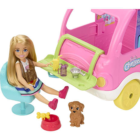 Barbie Chelsea 2-i-1 autocamper