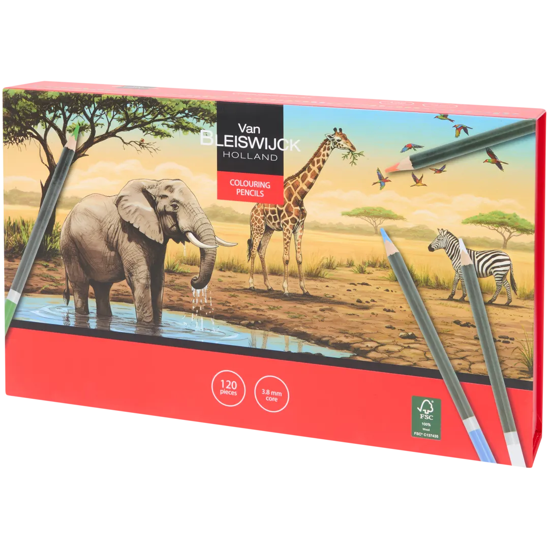 Crayons de couleur Van Bleiswijck