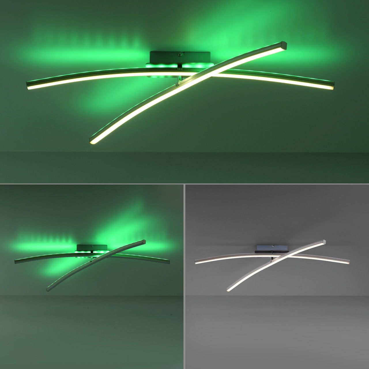 Just Light LED-Deckenleuchte ALINA