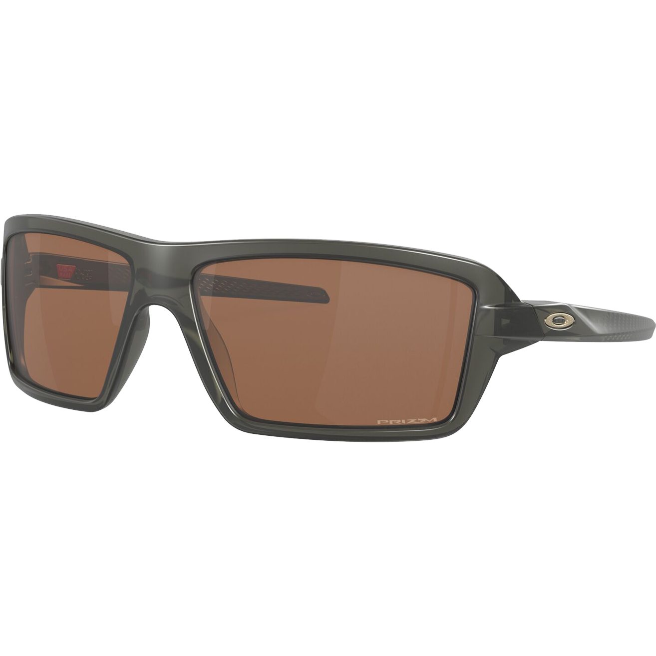 Oakley Cables Prizm Sonnenbrille matte grey smoke