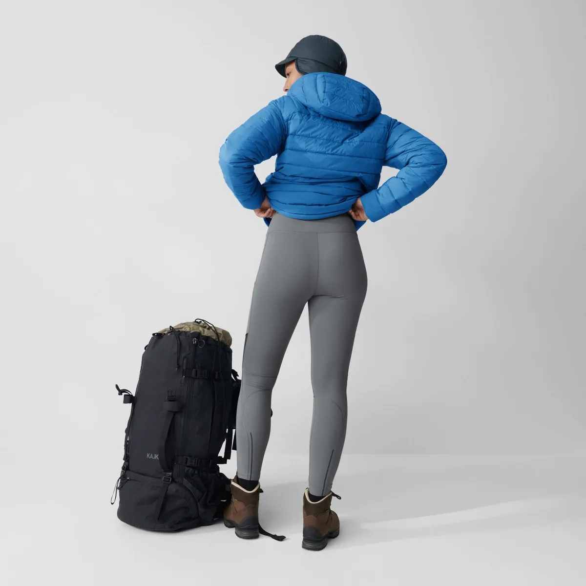 Fjällräven Women's Abisko Värm Trekking Tights Black-Iron Grey