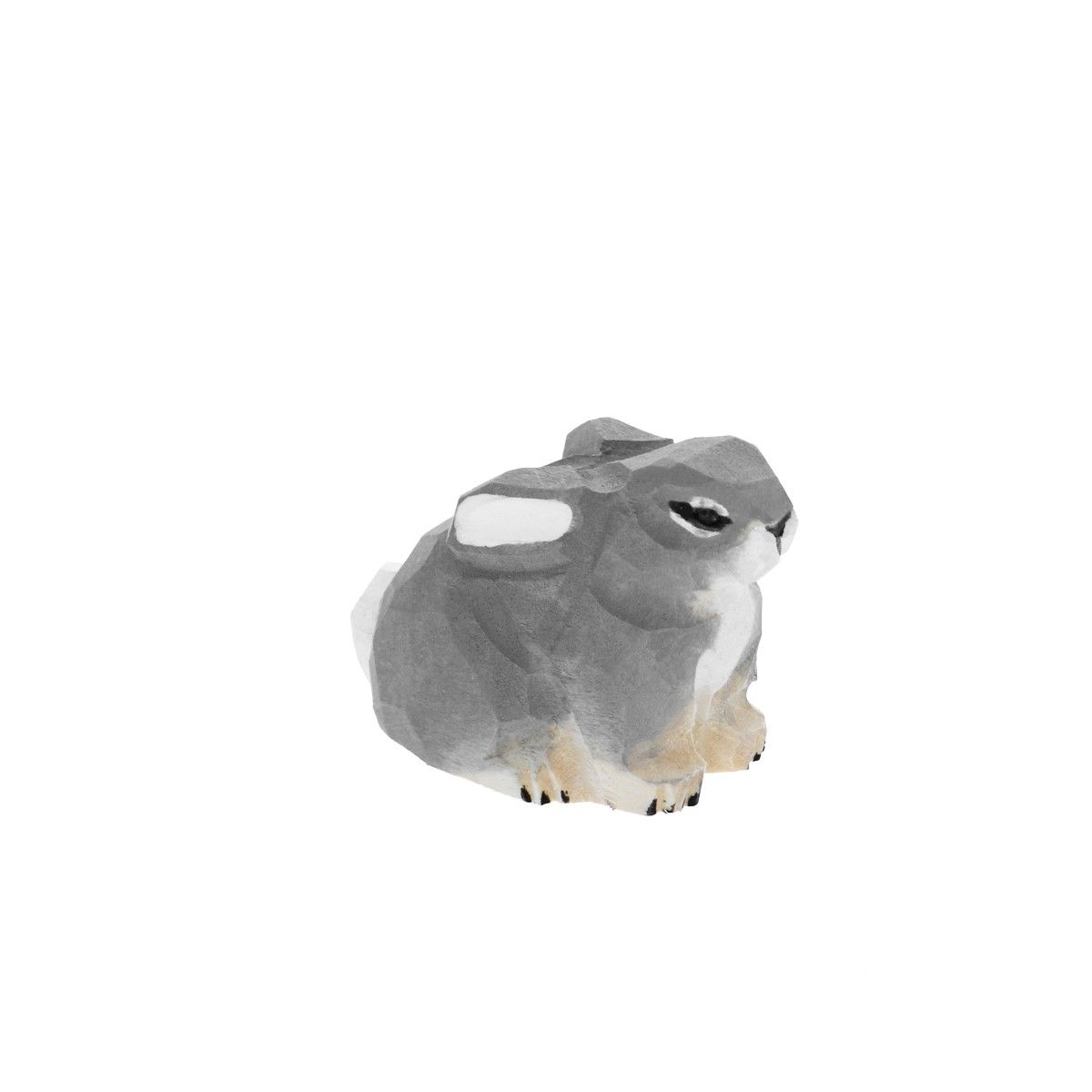 Figurine en bois lapin Petit toi