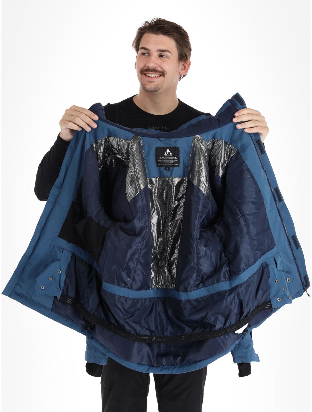 Carbon ski-jas heren
