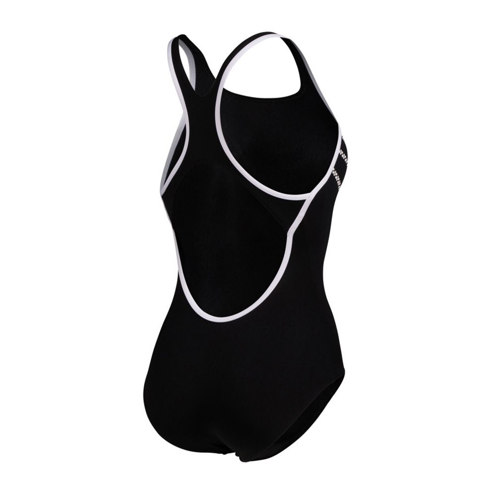 Arena LOSANGE V - Maillot de bain 1 pièce Femme black/white